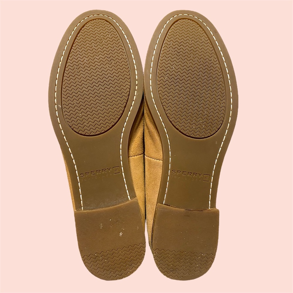 Sperry Pennington Rhinestone Suede Loafers - Picture 8 of 9